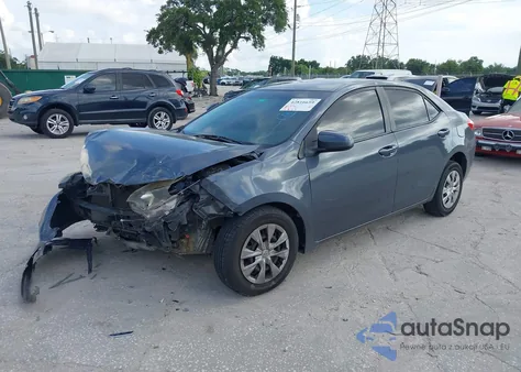 2015 Toyota Corolla L from USA, damaged, VIN 2T1BURHE1FC411889